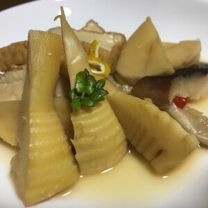 孟宗筍と椎茸の☆煮物